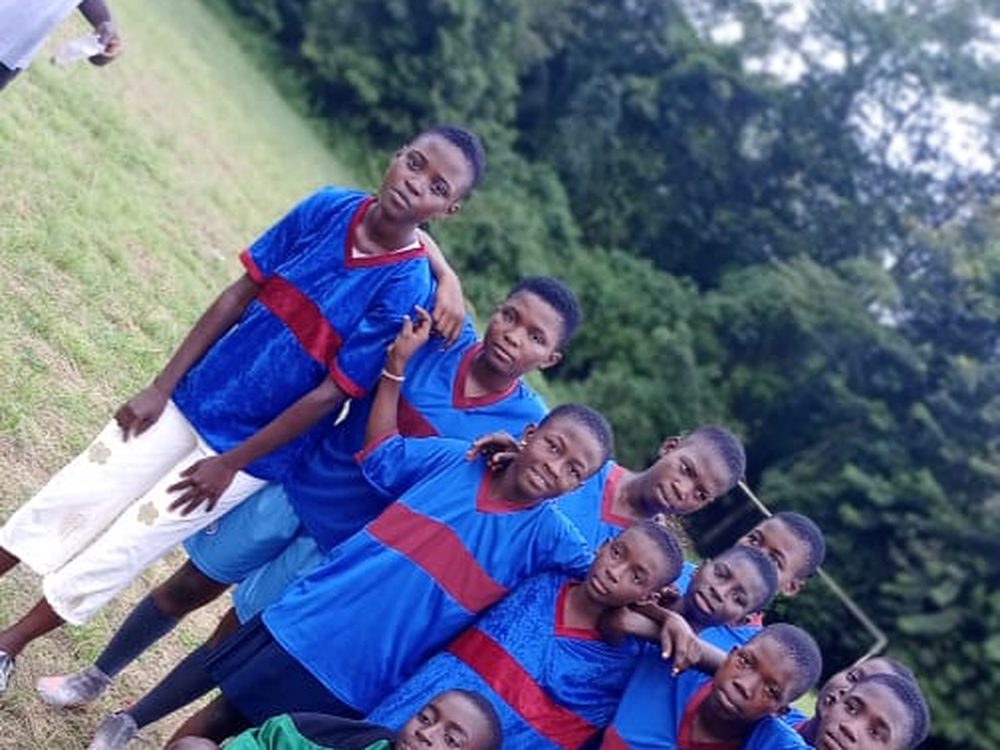 Youth soccer game supported by Divine Love Ministry